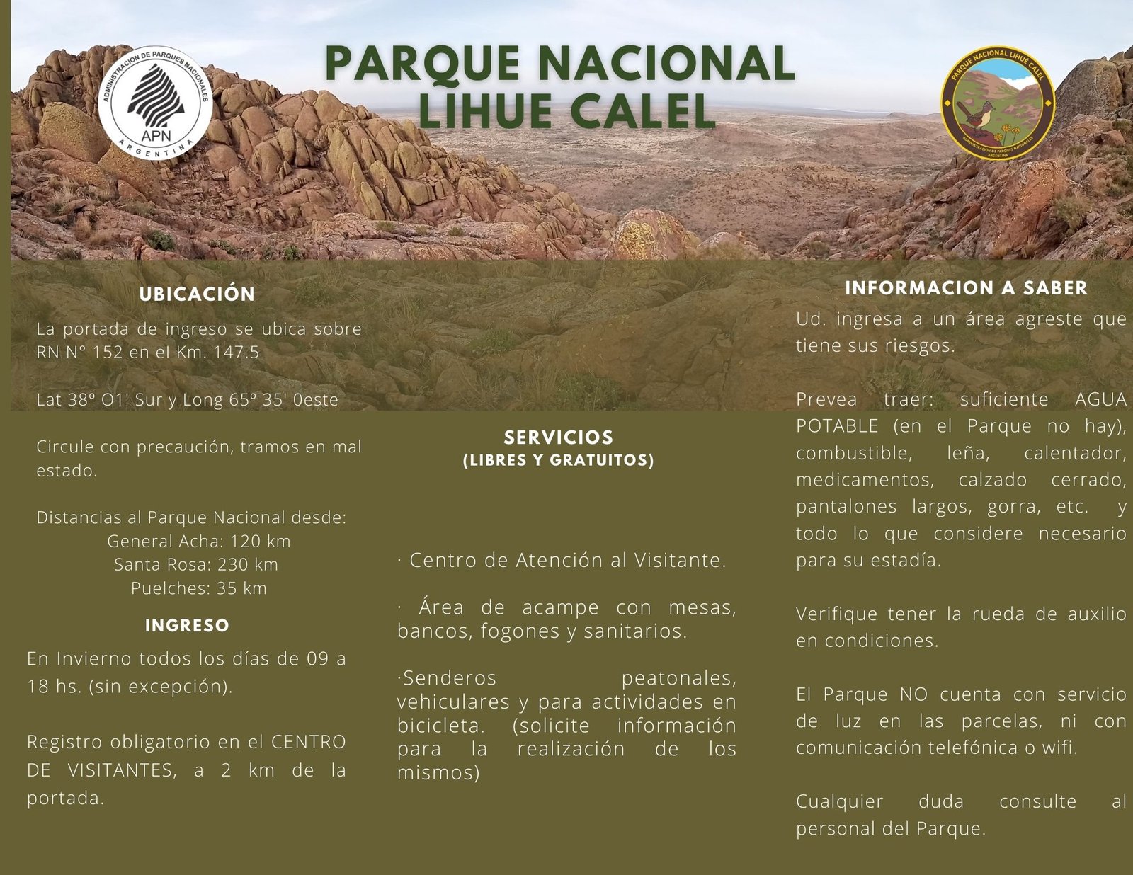 Información General del Parque